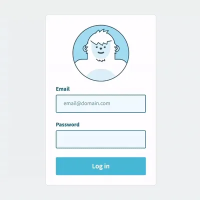 animated svg avatar