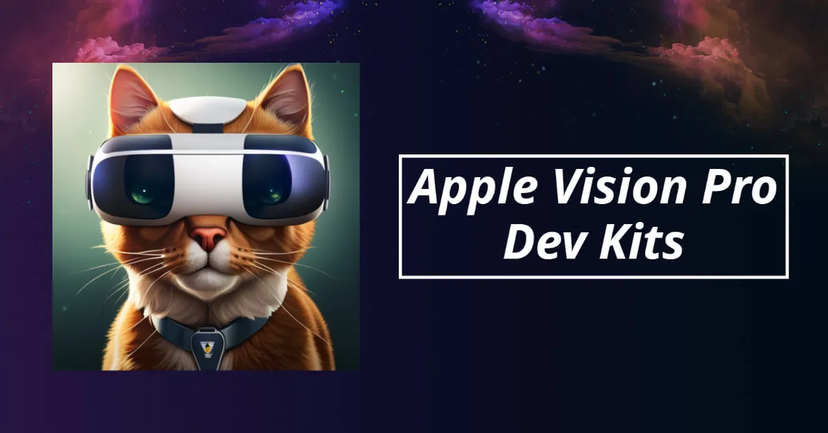Apple vision pro dev kits