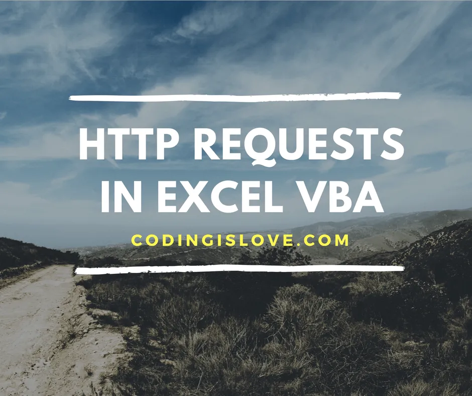 xmlhttprequest in excel vba