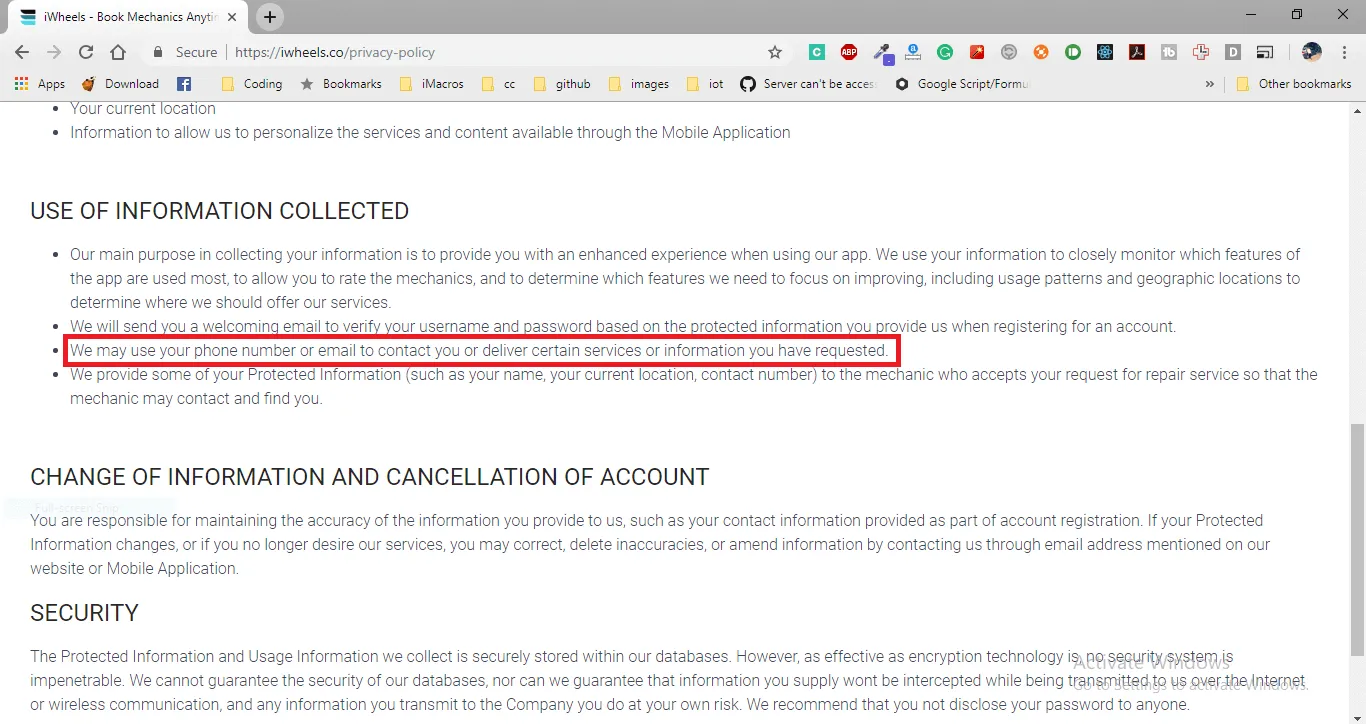 sms opt-in proof example